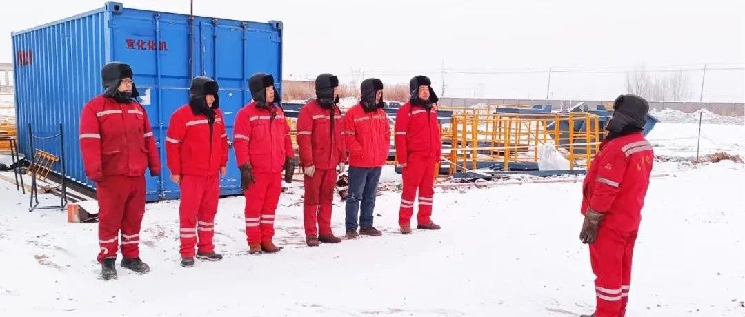 迎寒風戰冰雪，化機公司鏖戰綠色甲醇項目建設一線